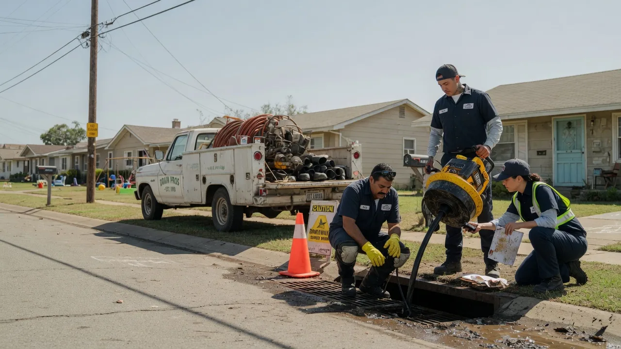 Drain Cleaning in Mclean, TX near me